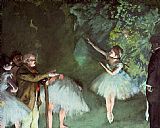 Edgar Degas Ballet Rehearsal painting